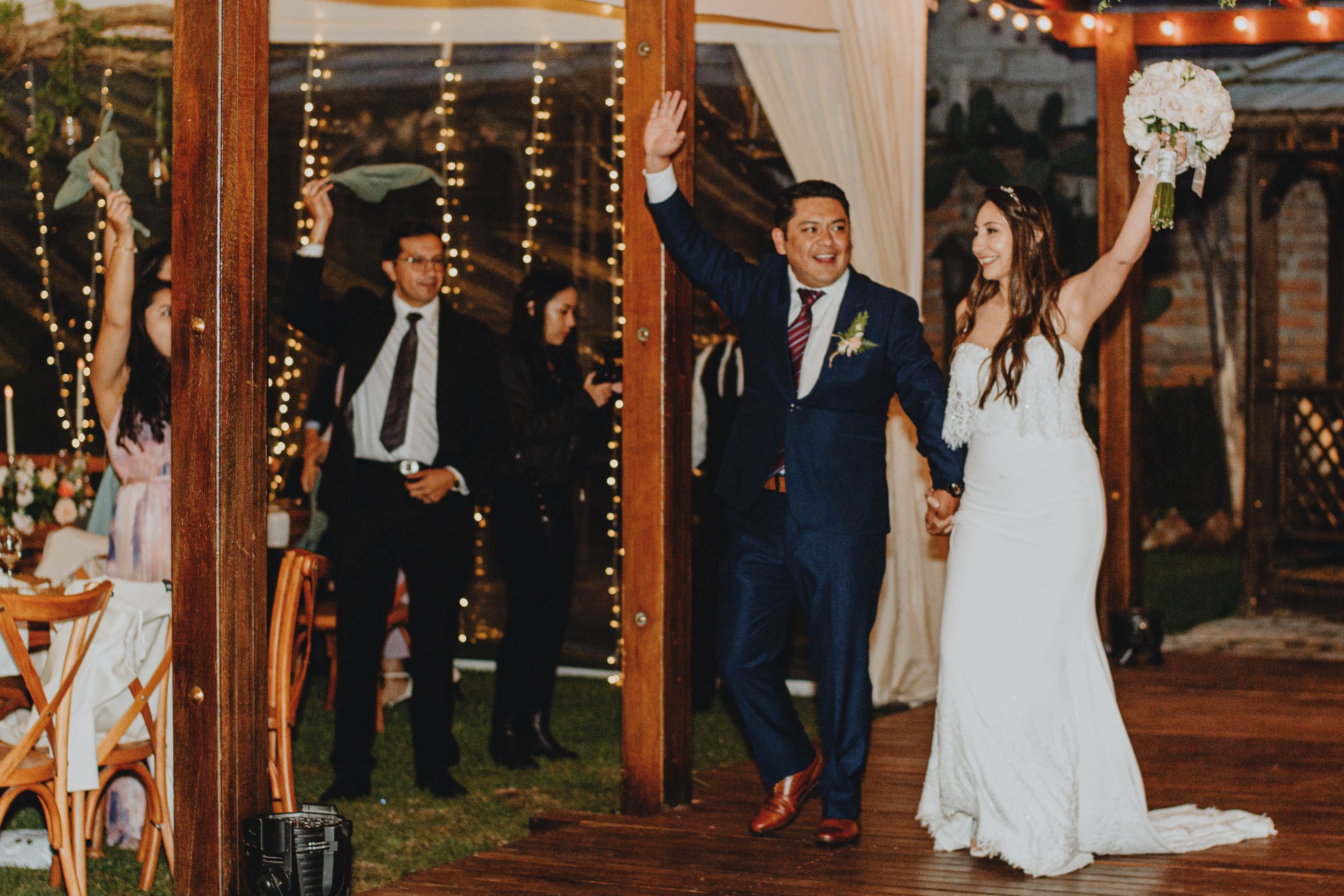 Belén Tipan y David Chuquimarca